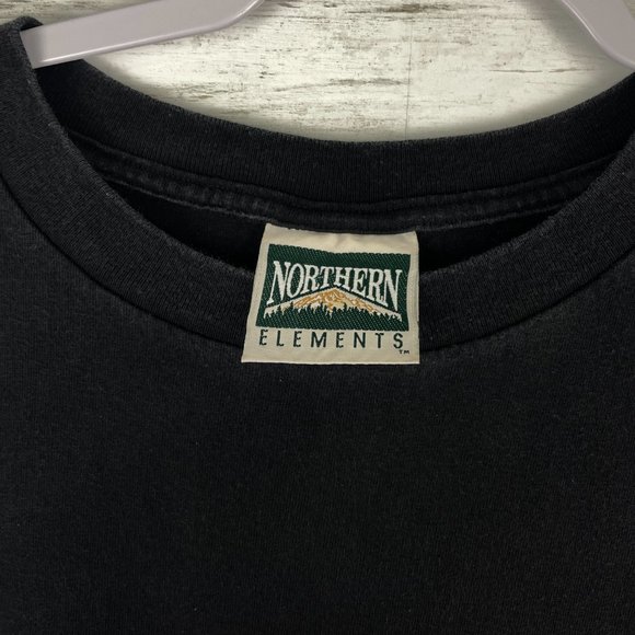 Mens Vintage single stitch Northern Elements crocodile tee - Picture 4 of 7